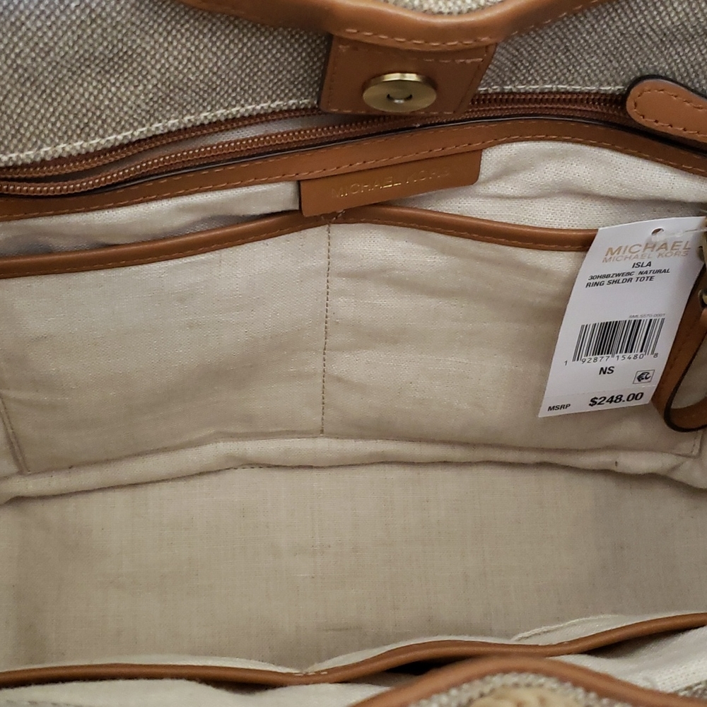 Michael Michael Kors Isla Ring shoulder Tote - Picture 6 of 10